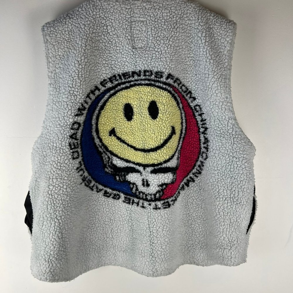 Chinatown market greatful dead fleece vest